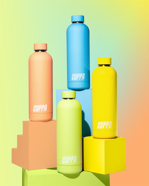 Introducing the Cuppa Water Bottle – Your New Stylish & Insulated Companion