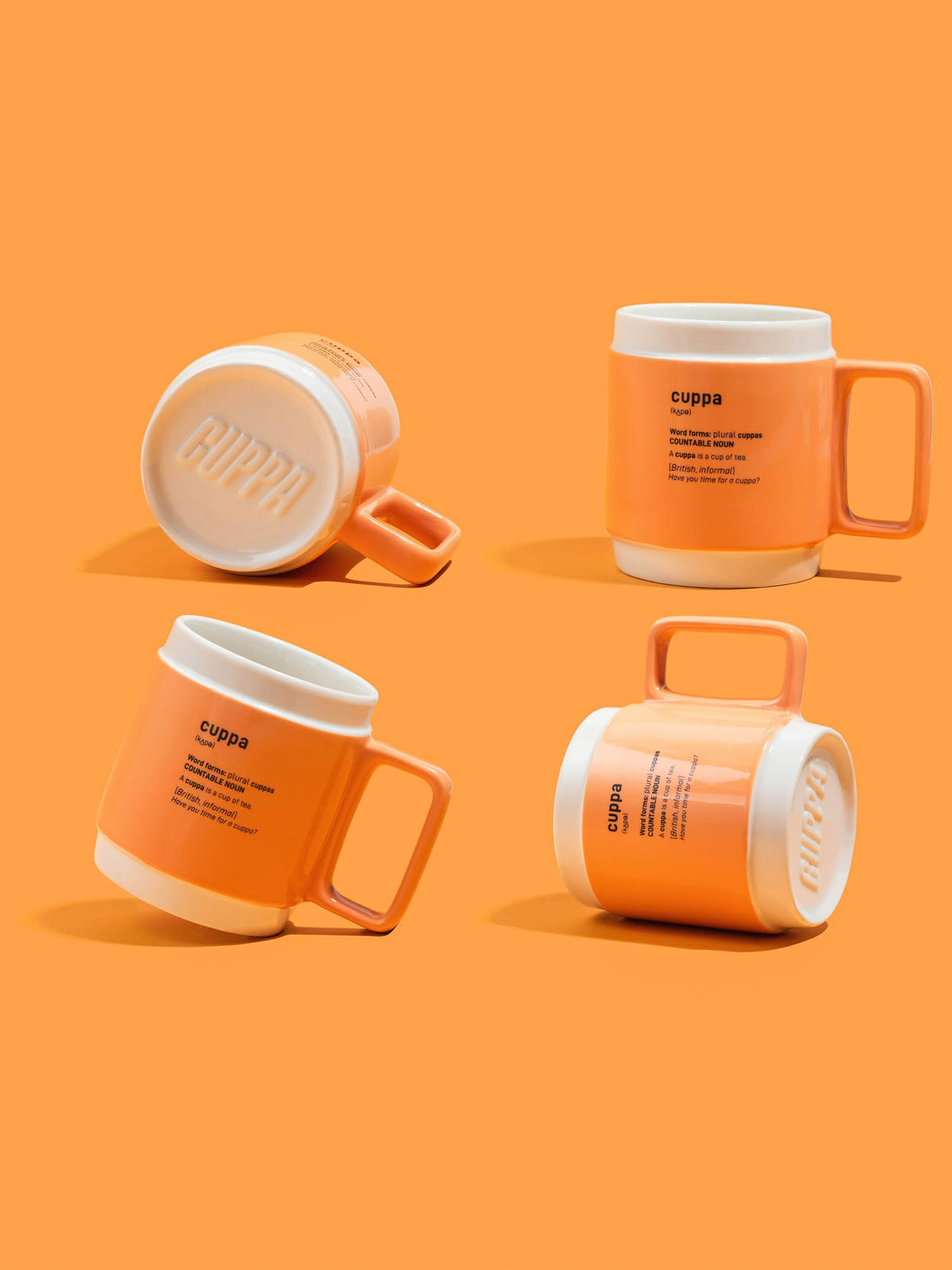 Cuppa mug | Terracotta | Box of 4