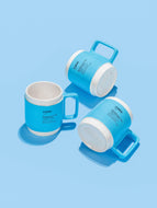 Cuppa mug | Blue | Box of 4 - thecuppa